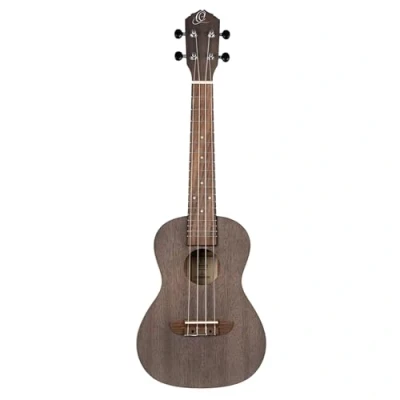 Image de Ortéga RUCOAL L Ukulele Concert , Okoume, Noir gaucher
