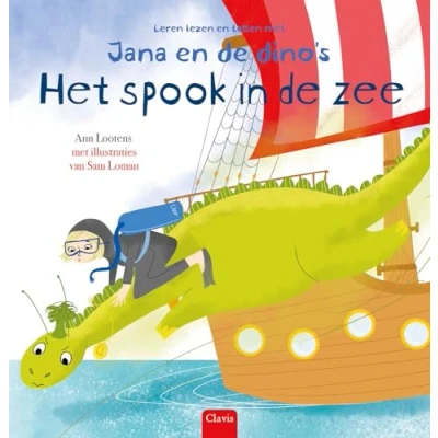 Afbeelding van Leren lezen en tellen met Jana de dino&#039;s Het spook in zee