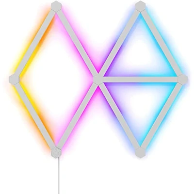 Image de Ruban LED Nanoleaf Lines 60 Degrés Kit de démarrage 9 Barres Lumineuses 42 W