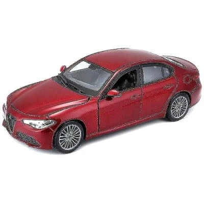 Afbeelding van Bburago 15621080 voertuig Alfa Romeo Giulia 1:24, verschillende kleuren