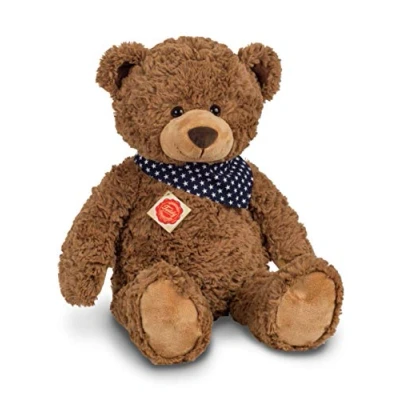 Afbeelding van Hermann Teddy Knuffeldier beer zachte pluche stof premium kwaliteit knuffels bruin 48 cm