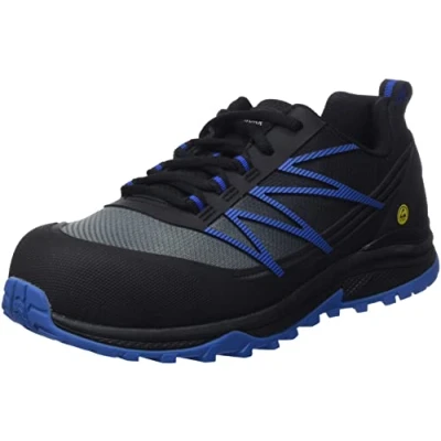 Afbeelding van Skechers Lace Up Athletic W/ Composite Fiber Toe Black Blue 43