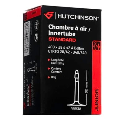 Afbeelding van Tube Hutchinson Standard Uitvoering 400 x 28/42A Frans ventiel 32 mm