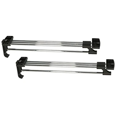 Afbeelding van KOTARBAU® 2 stuks kledingstangen uittrekbaar 350 mm