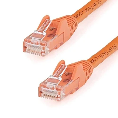 Afbeelding van Stevige UTP netwerkkabel categorie 6 Startech N6PATC10MOR 10 m Oranje