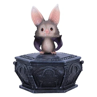 Afbeelding van Nemesis Now Batty Box Gothic Vleermuis Prullendoosje opbergdoosje (hxbxd) ca. 15.2cm x 12.7cm 11.2cm