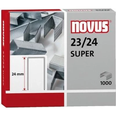 Afbeelding van nietjes Novus 23/24 super doos à 1000 stuks