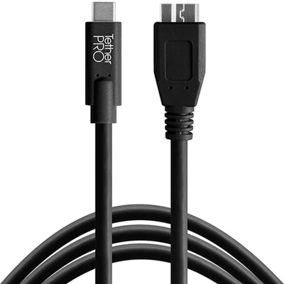 Afbeelding van Tether Tools CUC3315 BLK USB kabel 4,6 m