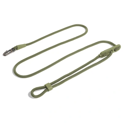Afbeelding van Zee.Dog Looplijn Handsfree Army Green Hondenriem 120 240 cm Mosgroen One Size