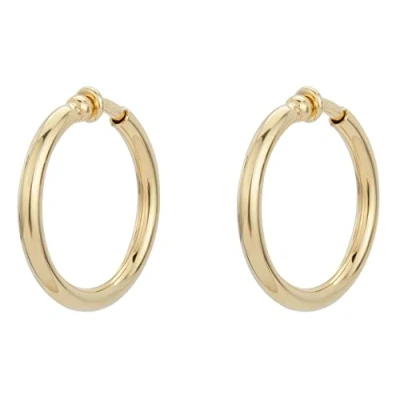 Afbeelding van Traveller Clip Oorbellen Oorclips Dames Oorringen Goudkleurig Ringen 33 mm 155050