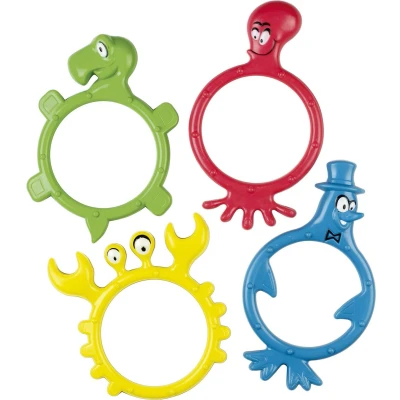 Afbeelding van Beco Sealife Duikringen 4 stuks