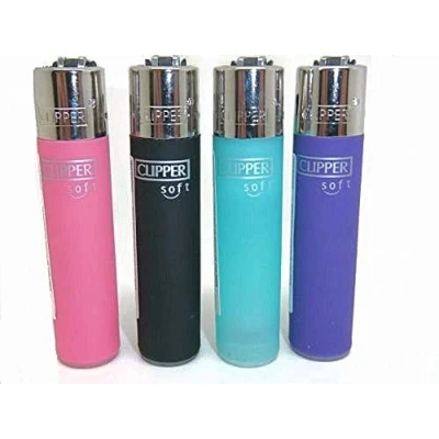 Afbeelding van 4 x Clipper Soft Lighters Regular Size Rubber Gas Lighter by
