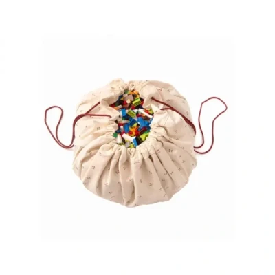 Afbeelding van Play&amp;go speelkleed en opbergzak cherry