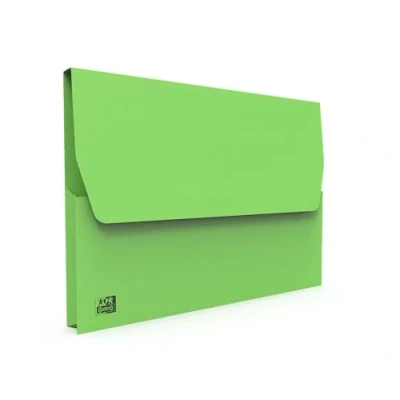 Image de Fast Pochette A Soufflet Vip Vert Vif Rabats 24x32 Paquet De 10