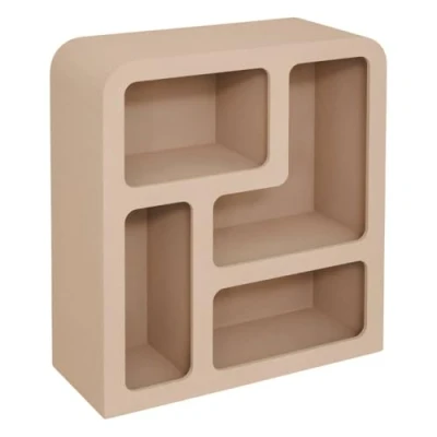 Afbeelding van Atmosphera Soleya Kastje 4 vakken 75x30x85cm Beige