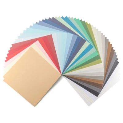 Afbeelding van Florence Linnenkarton 250g 30,5x30,5cm Multipack 60x