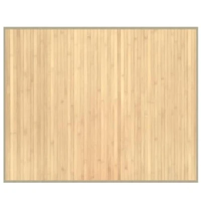 Afbeelding van Vloerkleed rechthoekig 80x100 cm bamboe lichtnaturel