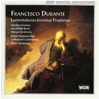 Afbeelding van Durante: Lamentationes Jeremiae Prophetae / Neumann, et al