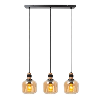 Afbeelding van Lucide ILONA Hanglamp 3xE27 Amber