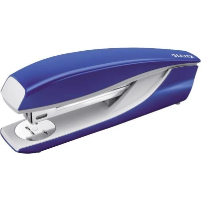Afbeelding van Nietmachine NeXXt metalen full strip 40 vel blauw