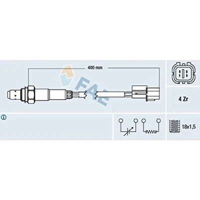 Afbeelding van Fae Lambda sonde 77290