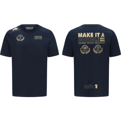 Afbeelding van Oracle Red Bull Racing Max Verstappen 2022 World Champion T shirt M