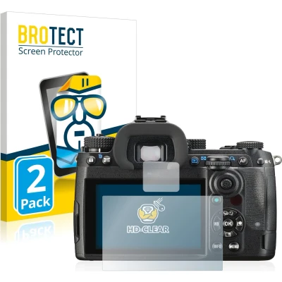 Afbeelding van BROTECT Screenprotector voor Pentax K 3 Mark III Folie Beschermfolie transparant (2 Stuks)