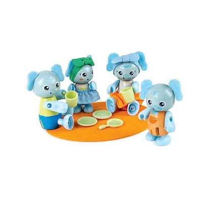 Afbeelding van Hape poppenhuis familie olifant