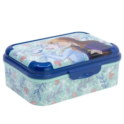 Afbeelding van Stijlvolle lunchbox van kunststof voor kinderen de ijskoningin