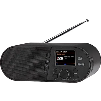 Afbeelding van Imperial DABMAN d105 compacte DAB+ (wekker) radio met bluetooth zwart