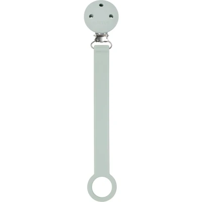 Afbeelding van Nattou Silicone Fopspeenketting met Universele Bevestiging 21 cm Licht Salie Groen