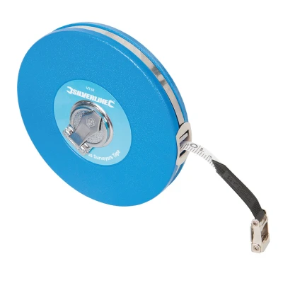 Afbeelding van Silverline Glasvezel Landmeter Meetlint 30 meter