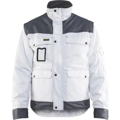 Afbeelding van Blåkläder 4865 1900 Winterjas Schilders Wit/Grijs maat L