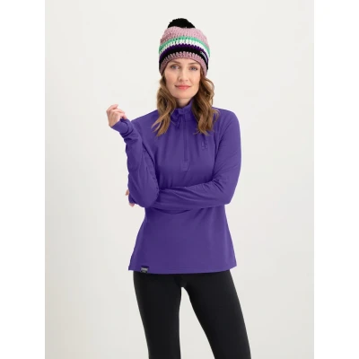 Afbeelding van Poederbaas Four Seasons Lightweight Skipully Dames Purple XS Paars Skipully&#039;s
