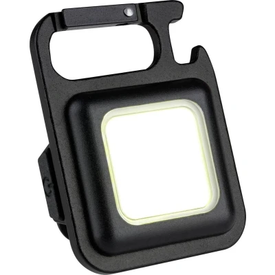Afbeelding van TFA Dostmann 43.2040.01 COB Mini Arbeitsleuchte Werklamp, Campinglamp, Sleutelboslamp, zaklamp LED 350 lm, 180 40 lm werkt op Li ion oplaadbare