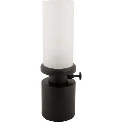 Afbeelding van Leitmotiv Tafellamp Camp LED Zwart 9x9x29.5cm Scandinavisch