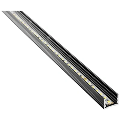 Afbeelding van Barthelme 62399201_9005 BARdolino LED profiel Aluminium (l x b h) 1000 18.4 13 mm 1 m