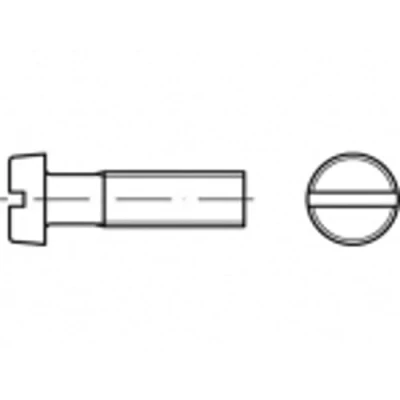 Afbeelding van TOOLCRAFT TO 5451030 Cilinderschroeven M3 16 mm Sleuf Polyamide 200 stuk(s)