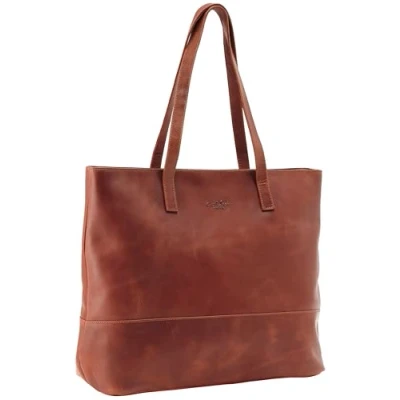 Afbeelding van Gusti Leder Carine Shopper, Maat: One Size, Rotbraun