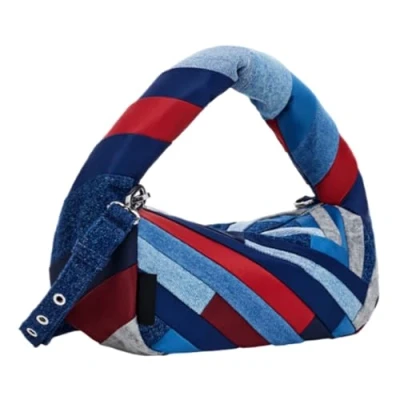 Afbeelding van Desigual Denim schoudertas voor dames, blauw, Blauw