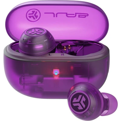 Afbeelding van JLAB Go POP ANC Draadloze oordopjes Noise Cancelling Oortjes Bluetooth Multipoint 24 uur speeltijd Met Microfoon Draadloos Geschikt voor Android en Apple Clear Purple
