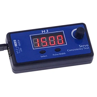 Afbeelding van DollaTek Digitale servotester, ESC consistentie tester snelheidsregelaar voor RC helikopter, auto motor gaspedaal display