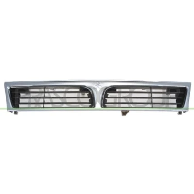Afbeelding van PRASCO MB0092011 Grille Auto Voor Verchroomd Chroom/zwart, Zwart
