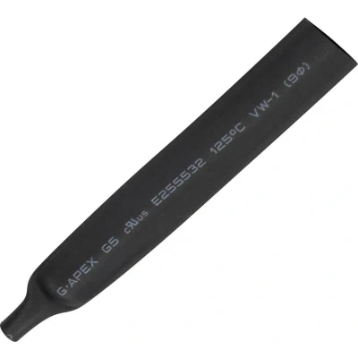 Afbeelding van TRU COMPONENTS 1566761 Krimpkous zonder lijm Zwart 9 mm 4.50 Krimpverhouding:2:1 10 m