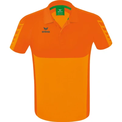Afbeelding van Erima Six Wings polo new orange/oranje