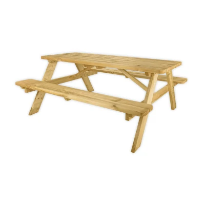 Afbeelding van Picknicktafel Deluxe 180 x 70 cm
