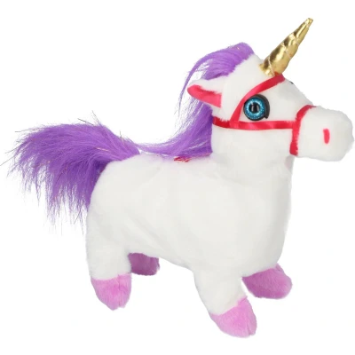 Afbeelding van Basic Interactieve Pluche Unicorn Knuffel