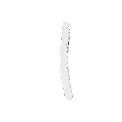 Afbeelding van Realistische Dubbele Dildo Transparant 34 cm