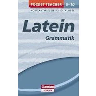 Afbeelding van Pocket Teacher Latein Grammatik 5. 10. Klasse