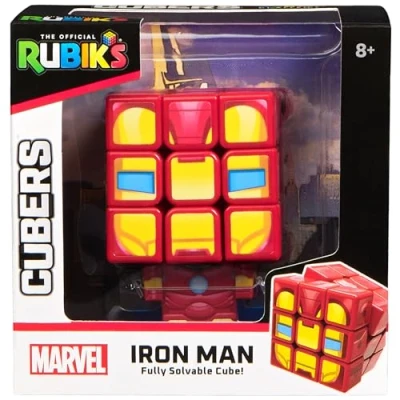 Afbeelding van Rubik&#039;s Puzzel Brain Teaser Game Rubiks Cubers Ironman